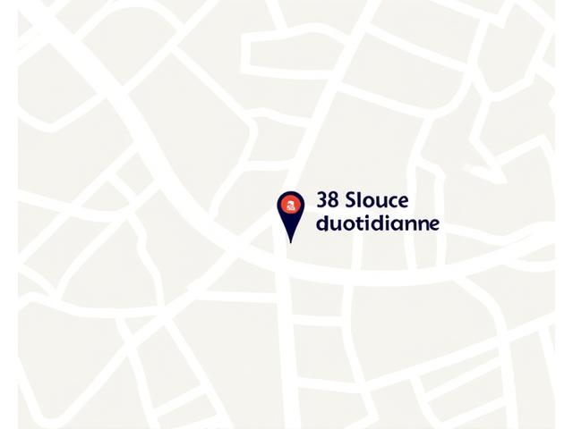 Carte de l'emplacement du bureau de Source Quotidienne à Paris